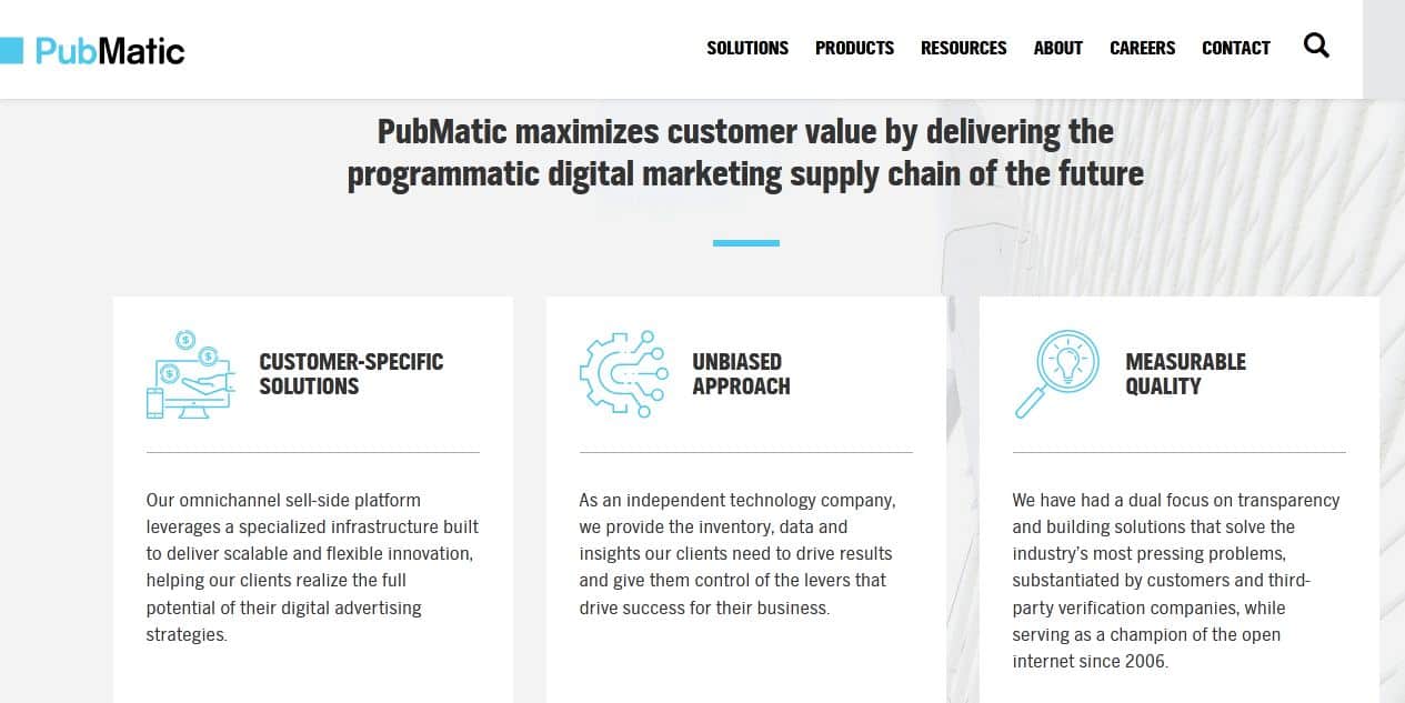 PubMatic is one of top programmatic advertising platforms