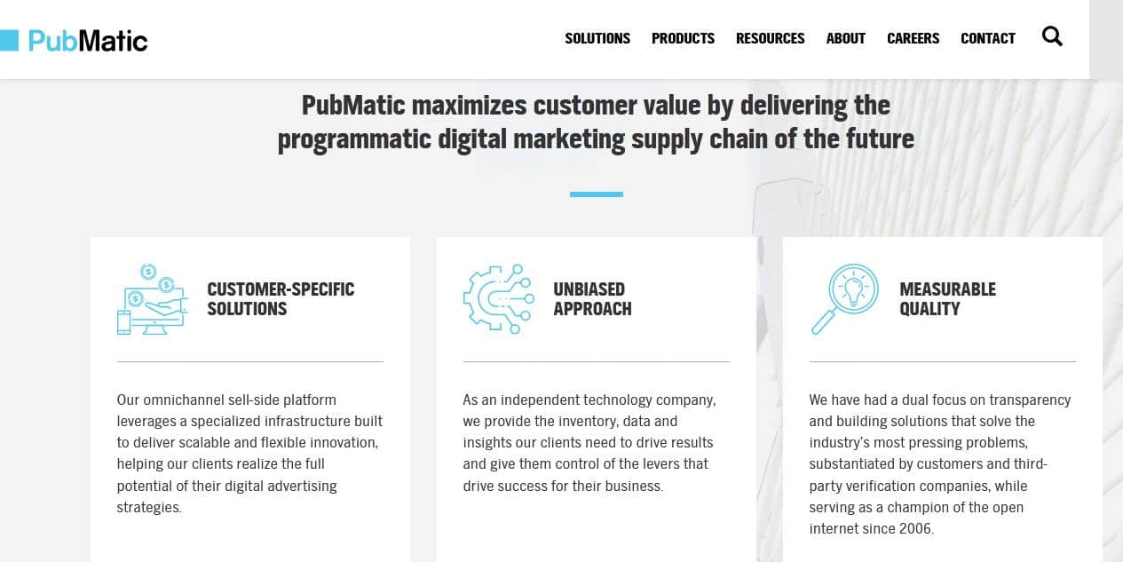 PubMatic is one of top programmatic advertising platforms 