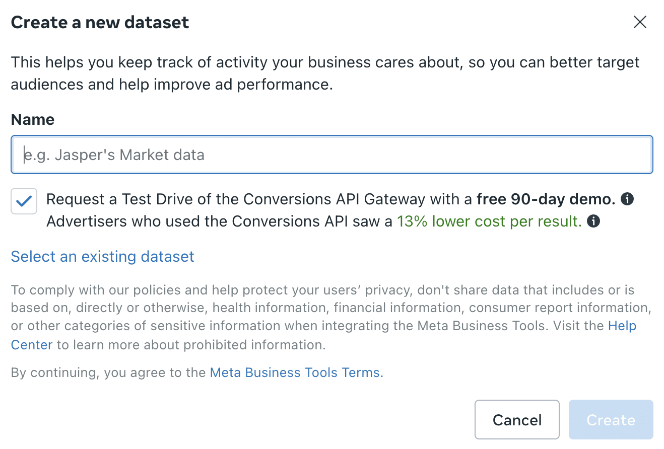 What is meta conversions api gateway advertisemint
